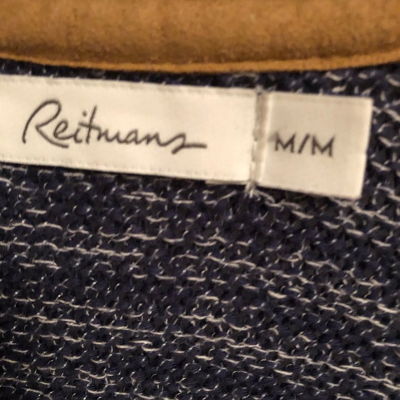 Reitmans Purple and White Cardigan - Picture 4 of 5
